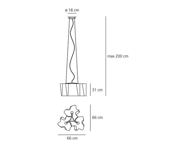 Logico Suspension 3x120° | Lámparas de suspensión | Artemide