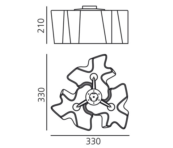 Logico Mini Ceiling 3x120° | Plafonniers | Artemide