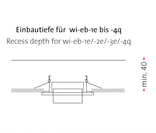 wi eb 4q | Lampade soffitto incasso | Mawa Design