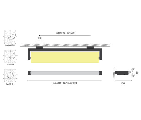 Edge Linear Wall | Lampade parete | QC lightfactory