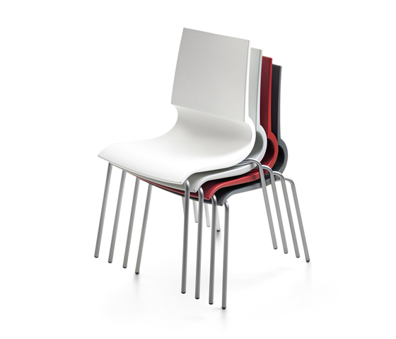 Ricciolina 4 legs polypropylene | Chairs | Maxdesign