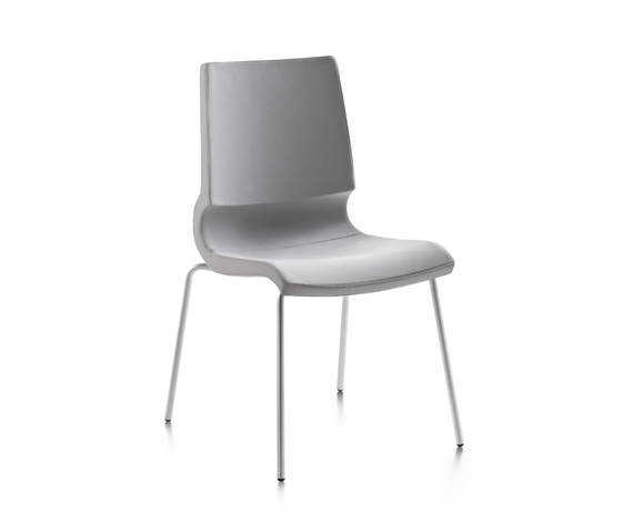 Ricciolina_4 legs_upholstered | Chairs | Maxdesign