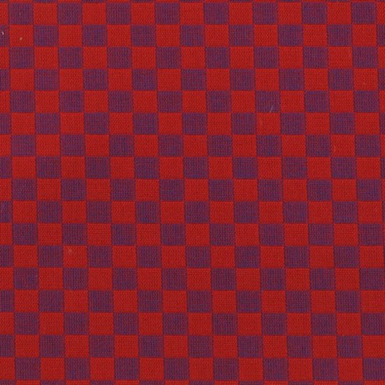 Checker 006 Crimson/Violet | Tissus d'ameublement | Maharam