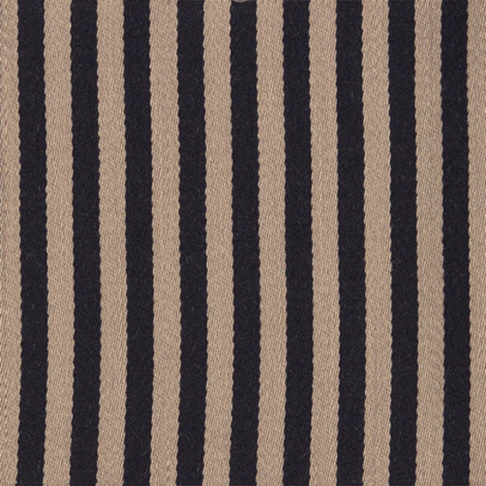 Toostripe 002 Black/Raw Umber | Upholstery fabrics | Maharam