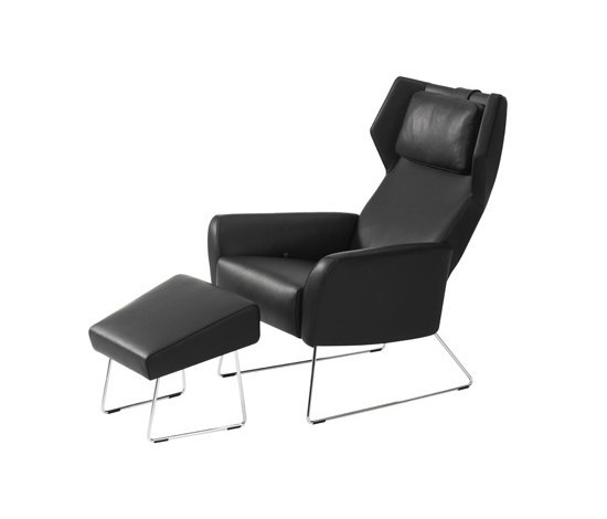 Select Easy chair with footstool | Sillones | Swedese