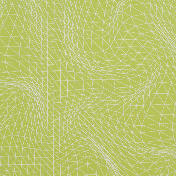 Flexuous K Green wallcovering | Carta parati / tappezzeria | Wolf Gordon