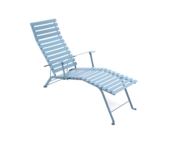 Bistro Adjustable Chaise Longue | Lettini giardino | FERMOB