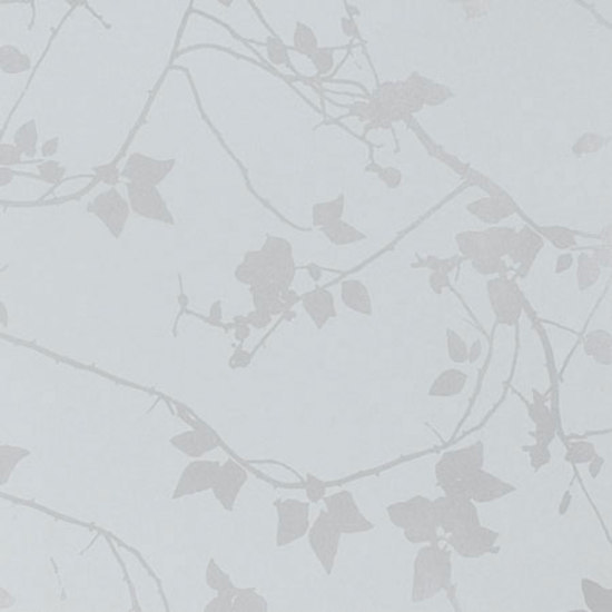 Briar duck egg/silver wallpaper | Carta parati / tappezzeria | Clarissa Hulse