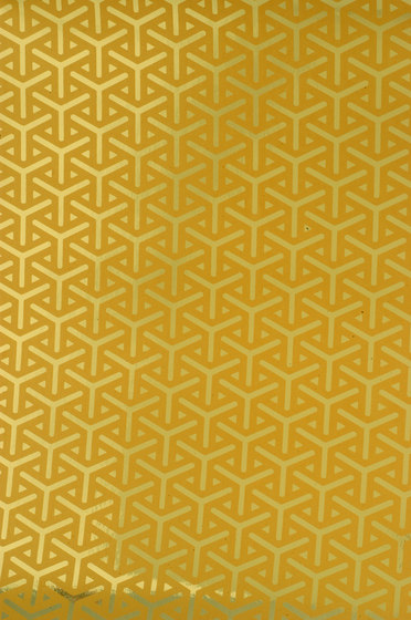 Vapor gold wallpaper | Wandbeläge / Tapeten | Flavor Paper
