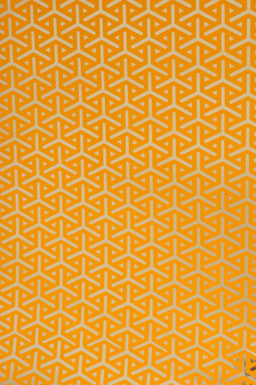 Vapor tangerine wallpaper | Revêtements muraux / papiers peint | Flavor Paper