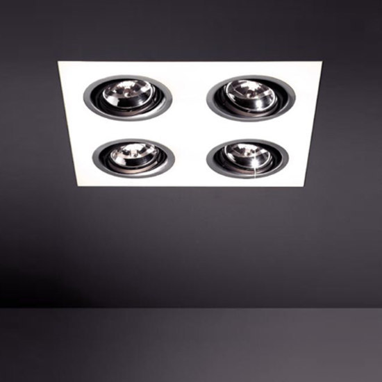 Flush dynamix 4x T5C + 4x ARIII | Recessed ceiling lights | Modular Lighting Instruments
