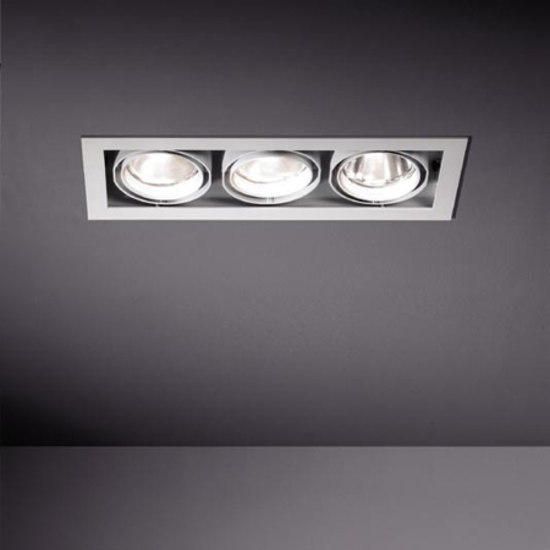 Multiple 3Lx CDM-R PAR30 | Lampade soffitto incasso | Modular Lighting Instruments