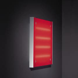 Square moon red HF 4x 18W | Lámparas de pared | Modular Lighting Instruments