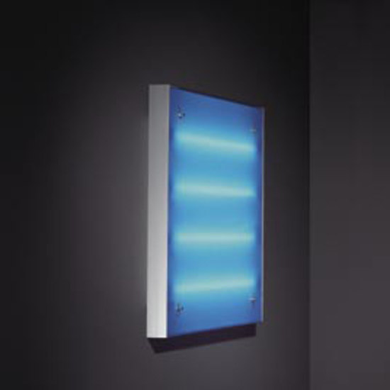 Square moon blue HF 4x 18W | Lampade parete | Modular Lighting Instruments