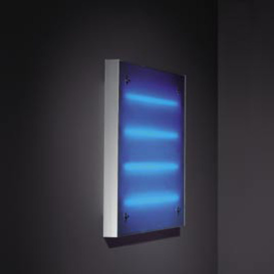 Square moon royal blue HF 4x 18W | Lampade parete | Modular Lighting Instruments