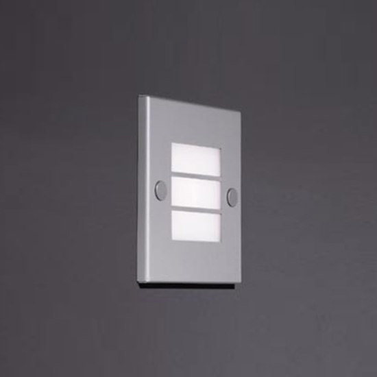 Quova cover 114 rectangles | Lámparas empotrables de pared | Modular Lighting Instruments
