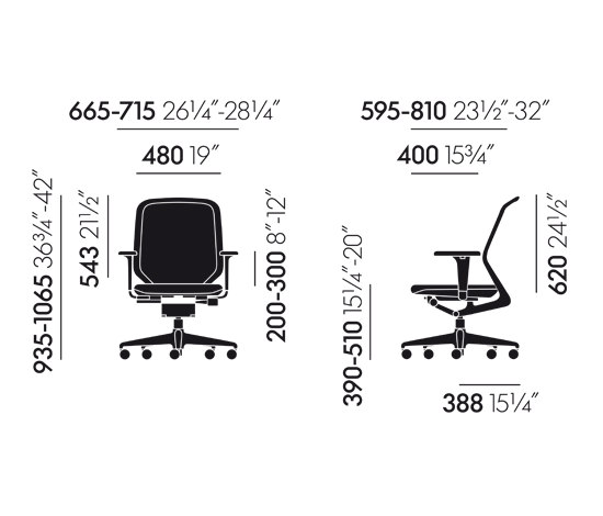 MedaPal | Office chairs | Vitra