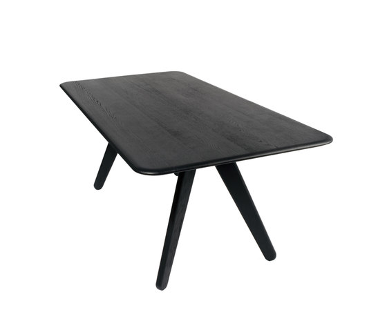 Slab Table Black | Esstische | Tom Dixon