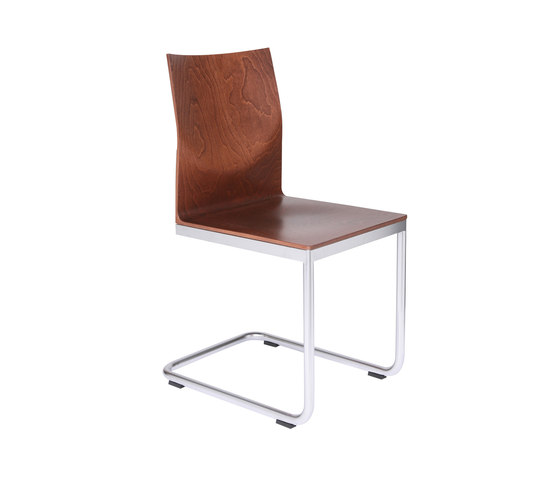 Glooh Freischwinger Holz | Stühle | KFF