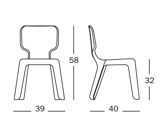 Alma Chair | Sillas para niños | Magis