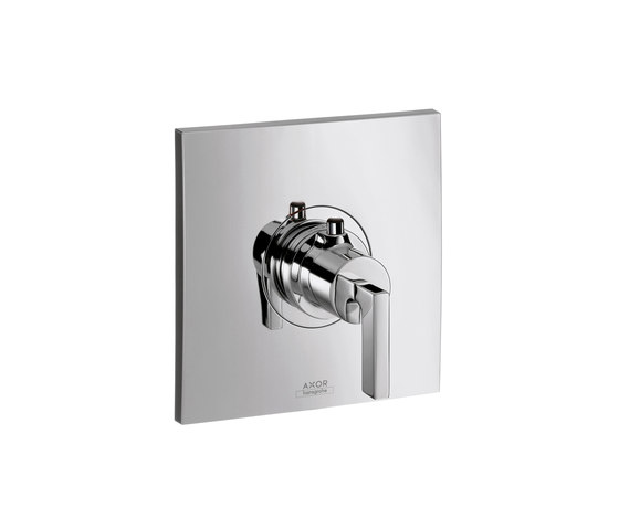 AXOR Citterio Highflow Thermostatic Mixer for concealed installation with lever handle | Shower controls | AXOR