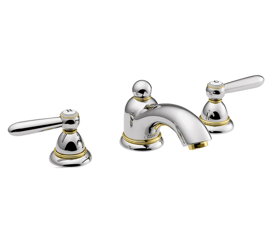 AXOR Carlton 3-hole basin mixer with lever handles DN15 | Wash basin taps | AXOR