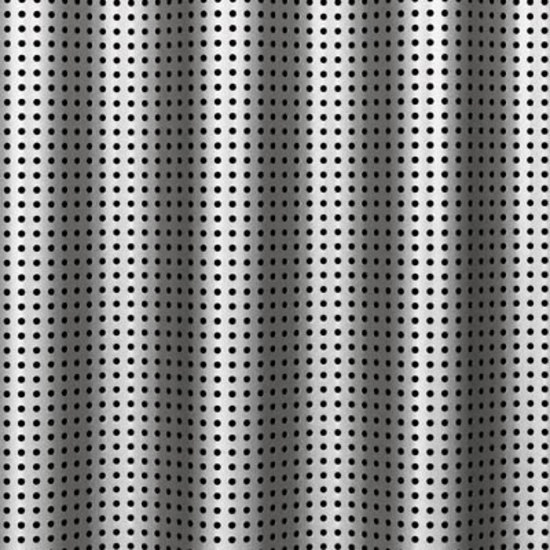 Small Filter | 15 aluminium sheet | Paneles metálicos | Fractal