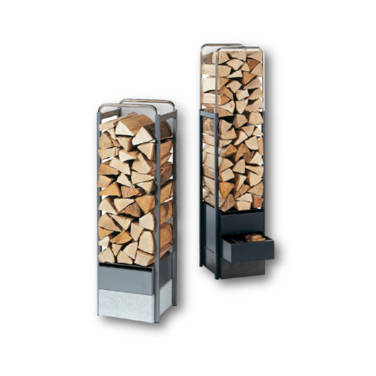 Wood Storage Unit Steel | Accessoires cheminée | Tonwerk Lausen AG