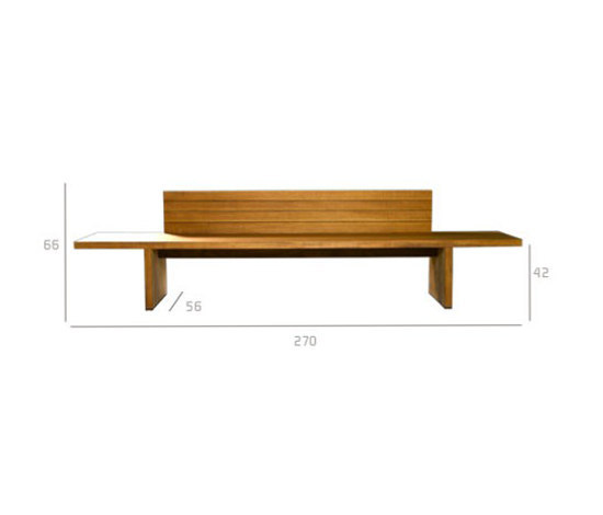 Monolith Bench | Sitzbänke | Tribù