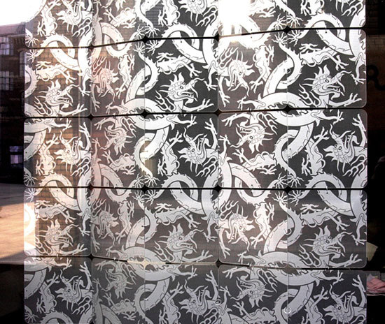 Nola Star pattern dragon | Vertical blinds | Nola Star