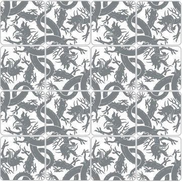 Nola Star pattern dragon | Vertical blinds | Nola Star