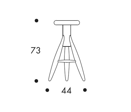 Rocket Bar Stool | Bar stools | Artek
