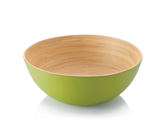 Coiled Bamboo Salad Bowl | Bowls | bambu