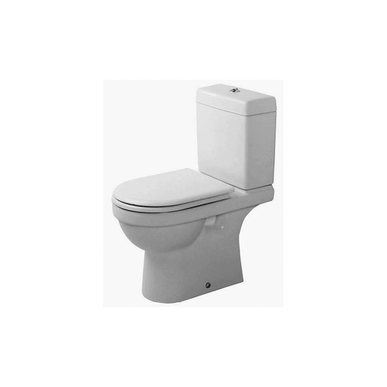 Happy D. - Toilet, close-coupled | WC | DURAVIT