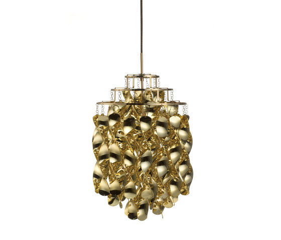 Spiral Mini Gold | Pendant | Suspended lights | Verpan