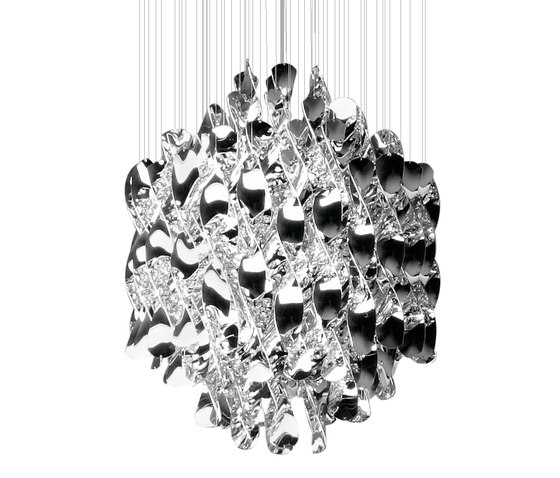 Spiral SP1 Silver | Hanging lamp | Lampade plafoniere | Verpan