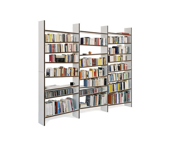 oblique book shelf | Scaffali | maude