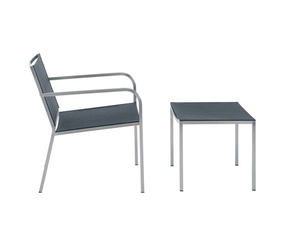 Helix lounge chair with footrest | Fauteuils | Fischer Möbel