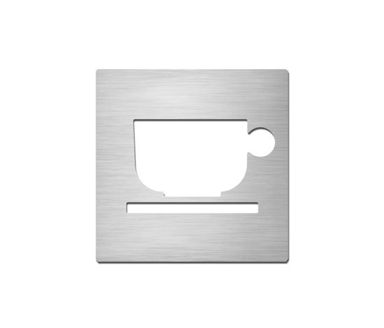 Pictograms square | stainless steel | Break room | Pictogrammes / Symboles | Serafini