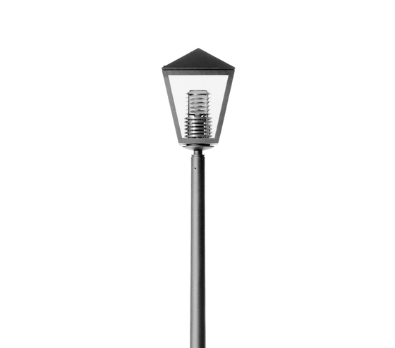 Burgos Pole mounted luminaire single | Path lights | Hess