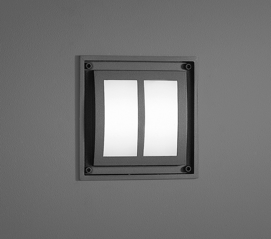 Canos EQ Recessed wall luminaire | Recessed wall lights | Hess