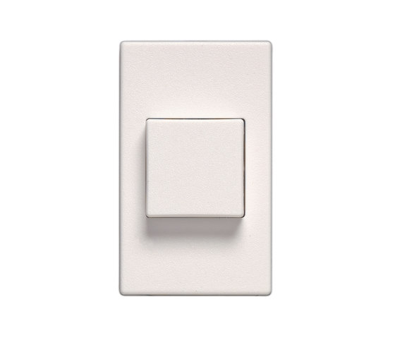 FLF interrupteur à poussoir blanc | Interrupteurs à bouton poussoir | Feller