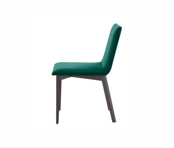 Mogador | Chair Base Anthracite-Stained Beech | Chairs | Ligne Roset
