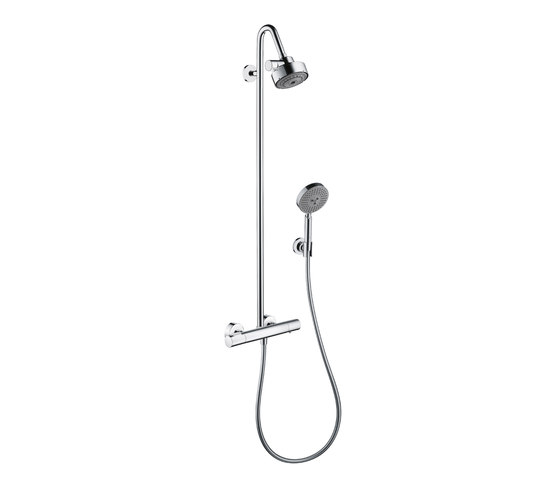 AXOR Citterio M Showerpipe 3jet with thermostat DN15 | Shower controls | AXOR