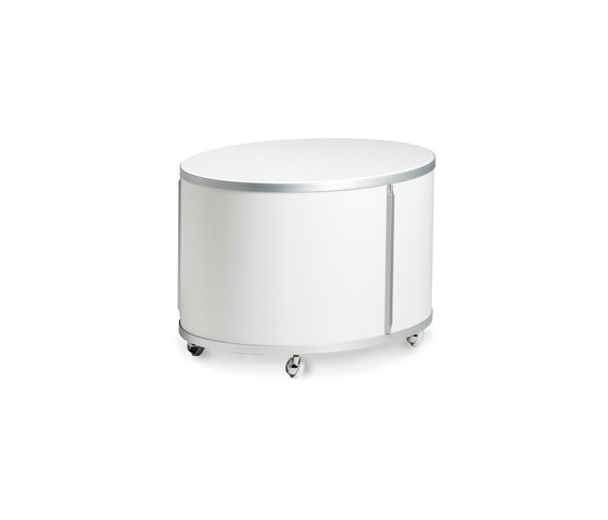 WOGG 17 Ellipse Tower | 001 white | Side tables | WOGG