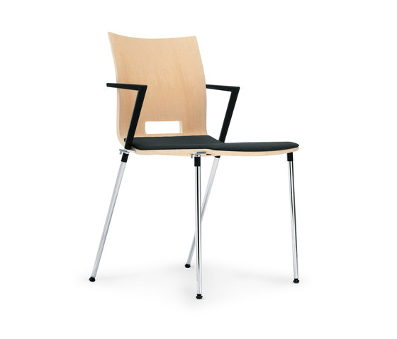 Sala | 4-legged general purpose chair | Sedie | Züco