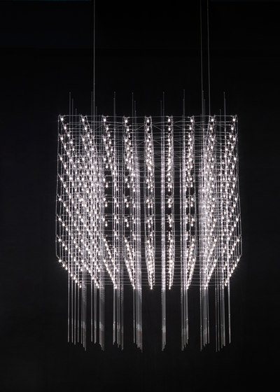 Universe Square Suspended Lamp | Lámparas de suspensión | Quasar