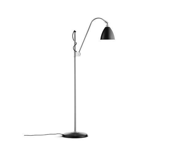 Bestlite BL3 S Floor lamp | Black/Chrome | Free-standing lights | GUBI
