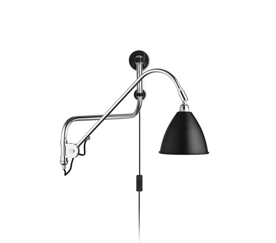 Bestlite BL10 Wall lamp | Black/Chrome | Lámparas de pared | GUBI
