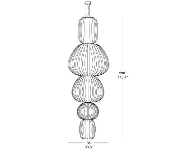 Totem S 5 | Lampade sospensione | lzf